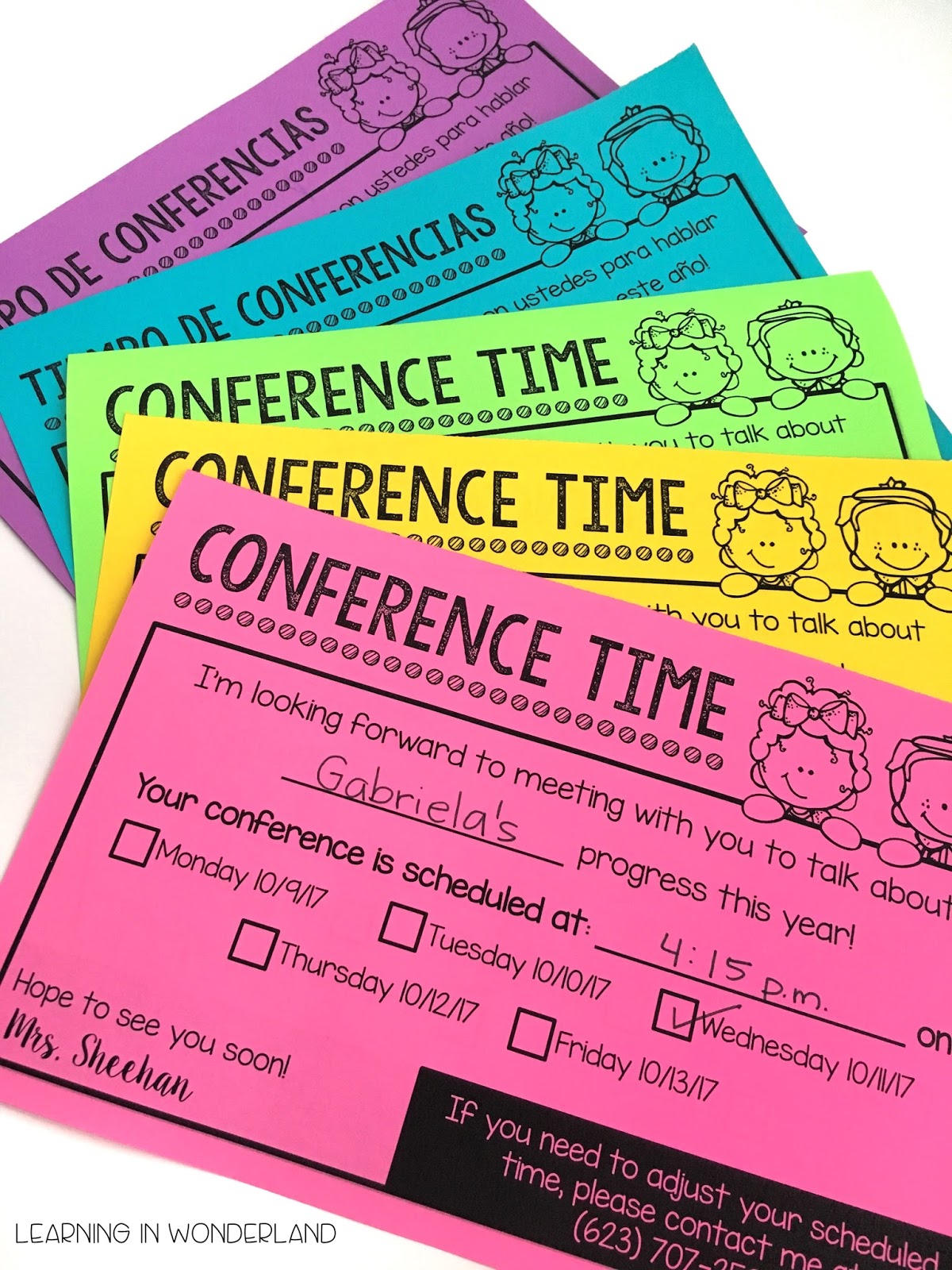Parent teacher conferences made easy! 