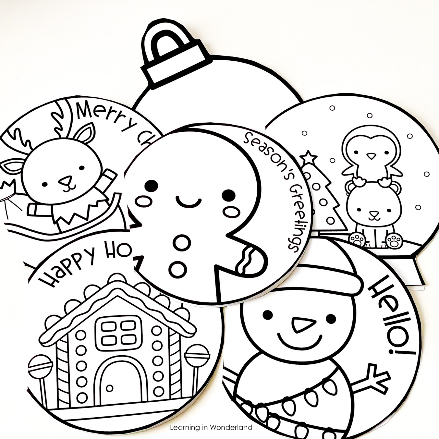 Holiday Cards for the Primary Classroom - Learning in Wonderland
